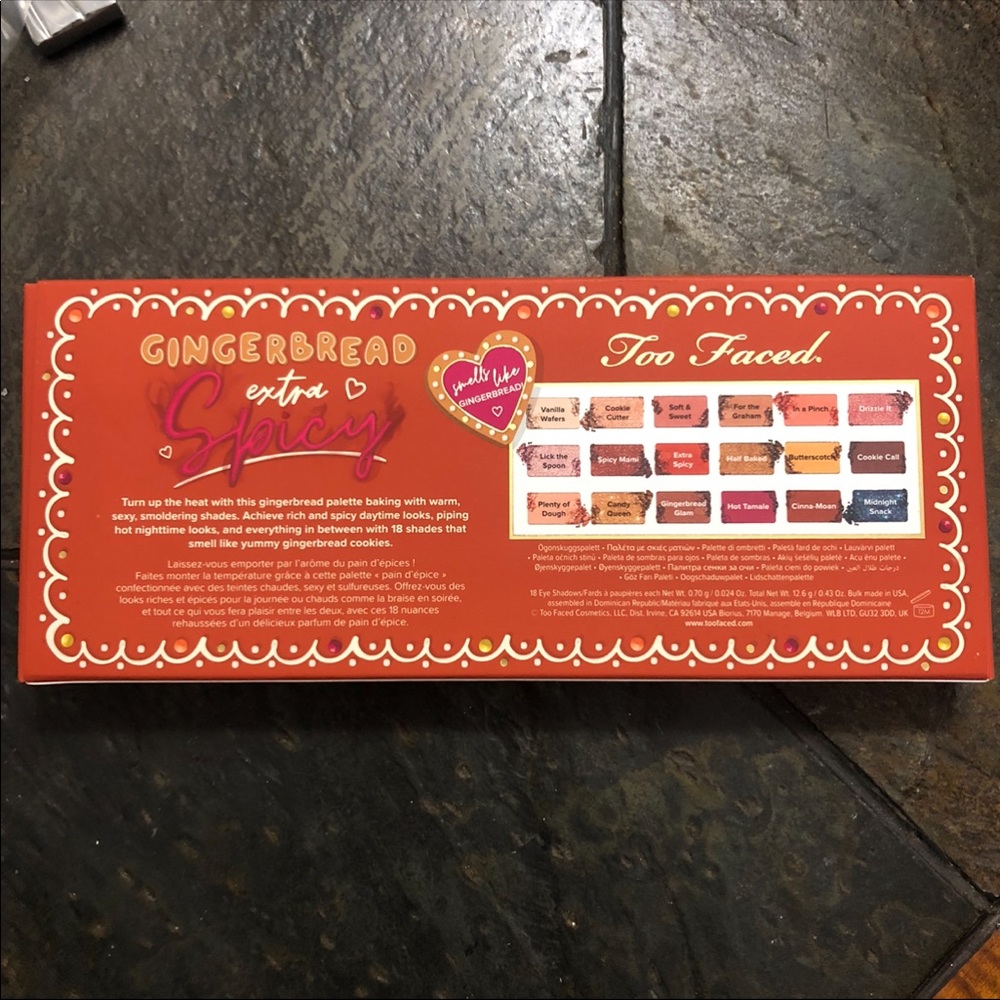 Too Faced Gingerbread Extra Spicy  Palette - Picture 7 of 8